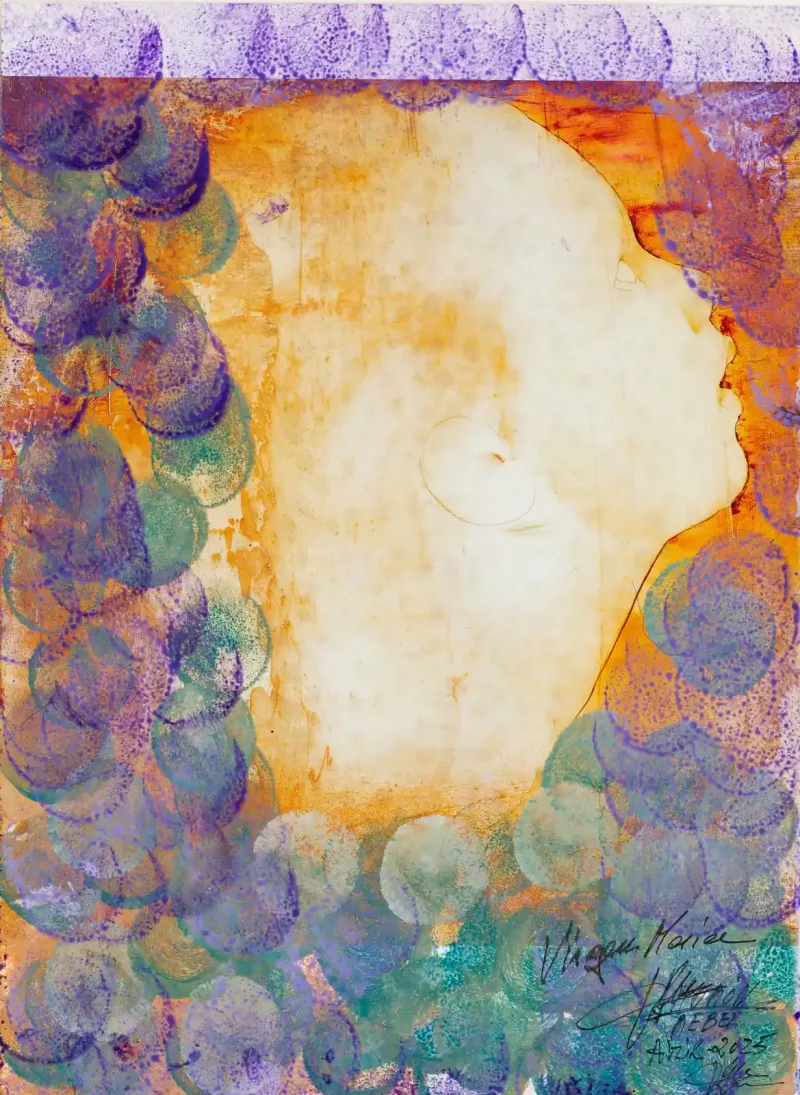 Lámina 2 Virgen María Ya Concebida por el Espíritu Santo