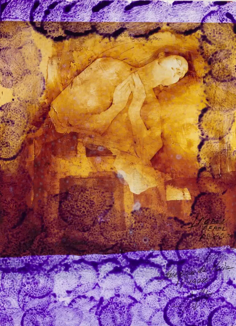 Lámina 4 Virgen María Da Gracias a Dios