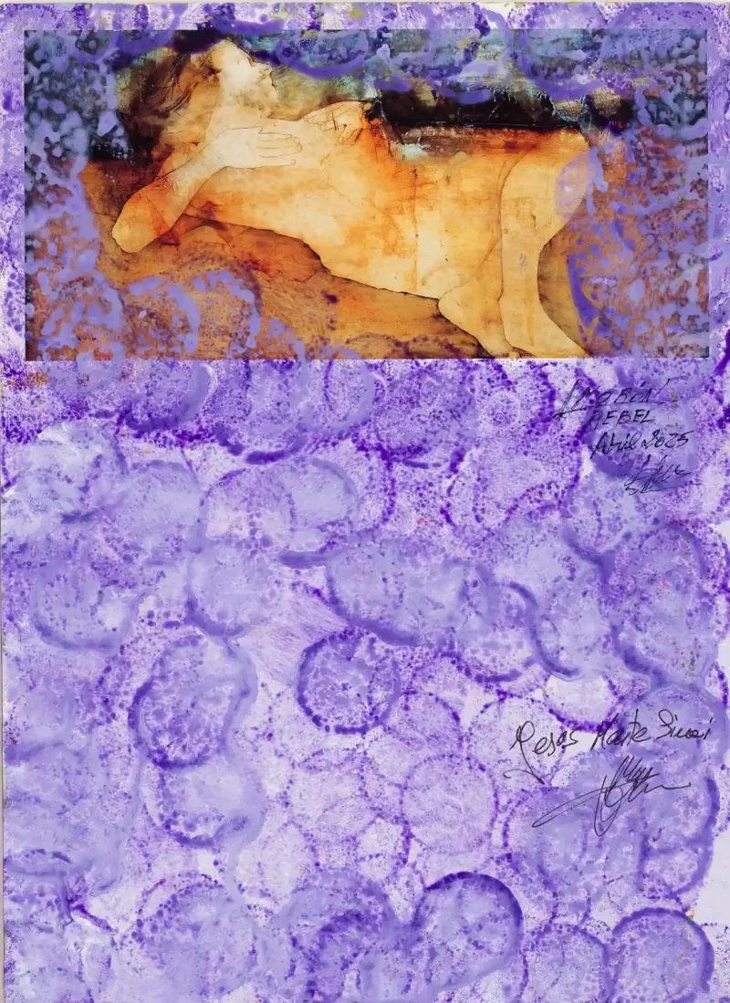 Lámina 5 ‘Jesús Orando y Pidiendo a su Padre en Monte Sinaí’